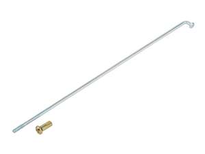 GPO 17" Speiche einzeln inkl. Nippel (2.9 x 188 mm) Stahl verzinkt GPO 17" Speiche einzeln inkl. Nippel (2.9 x 188 mm) Stahl verzinkt