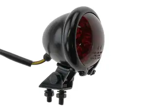 66HEROES Rücklicht «Minnesota» rote Linse schwarz 66HEROES Rücklicht «Minnesota» rote Linse schwarz