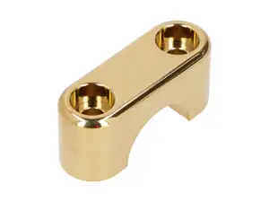 GPO clamping bridge EBR cast fork plate gold GPO clamping bridge EBR cast fork plate gold