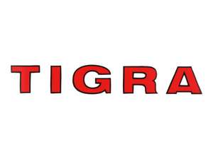 swiing® revival Aufkleber «TIGRA» 84 x 12 mm (neue Ausf.) | Tigra swiing® revival Aufkleber «TIGRA» 84 x 12 mm (neue Ausf.) | Tigra