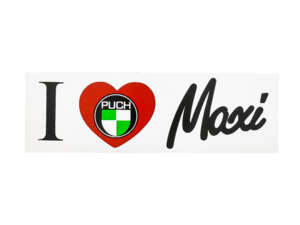 I love Maxi Aufkleber I love Maxi Aufkleber