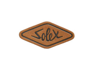 mk-Merch patch "Solex" 60 x 30 mm imitation leather mk-Merch patch "Solex" 60 x 30 mm imitation leather