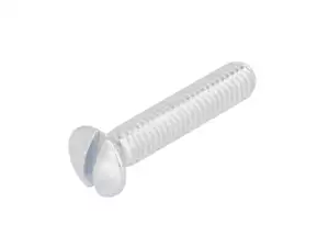 Schraube M6x30 Linsensenkkopf Schlitz verzinkt Schraube M6x30 Linsensenkkopf Schlitz verzinkt