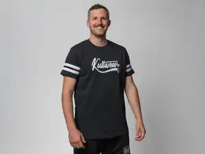 KULTWEAR T-Shirt «Crew» schwarz / weiss KULTWEAR T-Shirt «Crew» schwarz / weiss