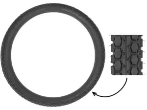 Continental 2.25 x 19" Reifen KKS Continental 2.25 x 19" Reifen KKS