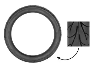 Continental Go 2.75 x 16" Semi-Slick Continental Go 2.75 x 16" Semi-Slick