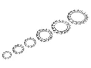 Fächerscheibe M4 - M12 verzinkt Fächerscheibe M4 - M12 verzinkt