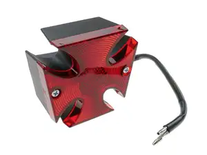 Rücklicht «Maryland» schwarz Rücklicht «Maryland» schwarz