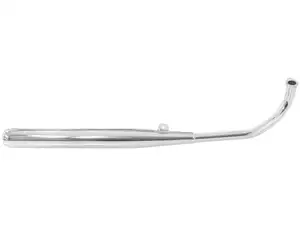 TECNO Auspuff 28 mm gerader Auslass Chrom | Tomos TECNO Auspuff 28 mm gerader Auslass Chrom | Tomos