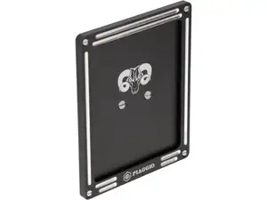 66HEROES Nummernrahmen Custom «Piaggio» schwarz (DE-Version) 66HEROES Nummernrahmen Custom «Piaggio» schwarz (DE-Version)