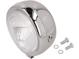 GUIA Scheinwerfer rund Ø 13 cm Chrom GUIA Scheinwerfer rund Ø 13 cm Chrom