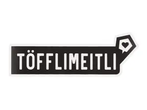 mk-Merch Aufkleber «TÖFFLIMEITLI» 25 x 100 mm mk-Merch Aufkleber «TÖFFLIMEITLI» 25 x 100 mm
