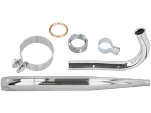 Cigar Exhaust System (Ø 32 / 70 mm) Chrome | Sachs 50/2 Cigar Exhaust System (Ø 32 / 70 mm) Chrome | Sachs 50/2